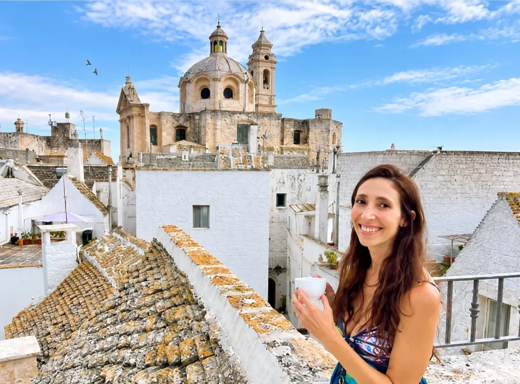 Rooftop Cathedral Views and Coffee